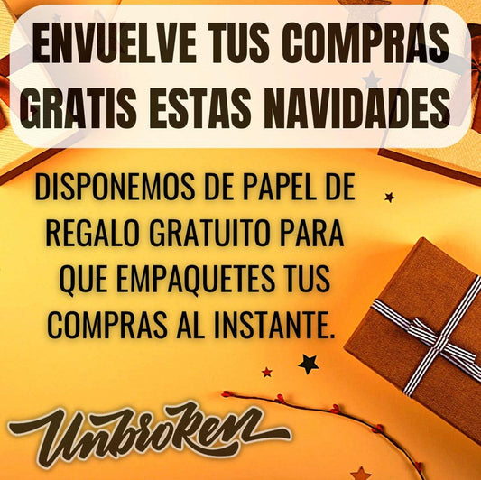 Envuelve tus regalos gratis - Unbroken Fitness Shop