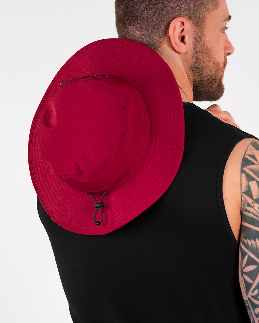 Bucket Hat CrossFit® red - Unbroken Fitness Shop