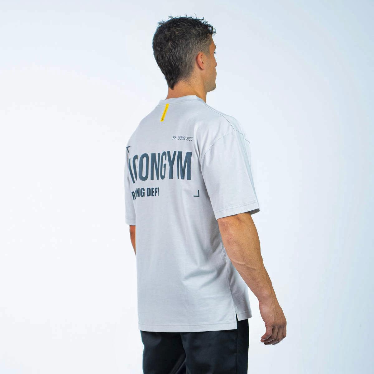 Training Dept. oversize light grey - Unbroken Fitness Shop