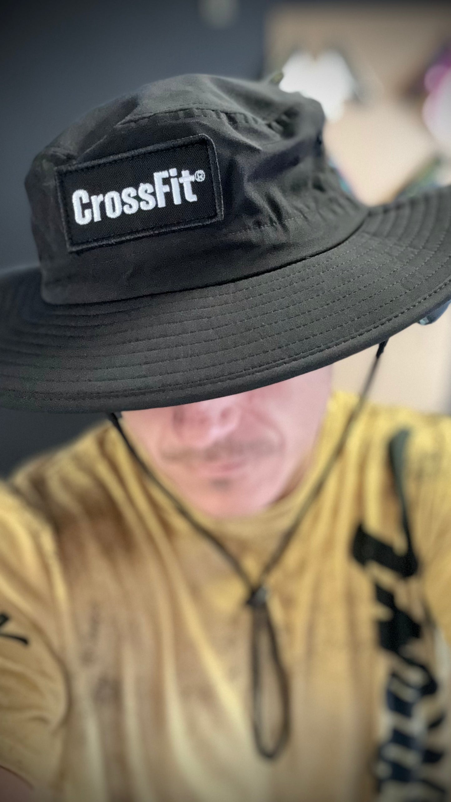 Bucket Hat CrossFit® black - Unbroken Fitness Shop