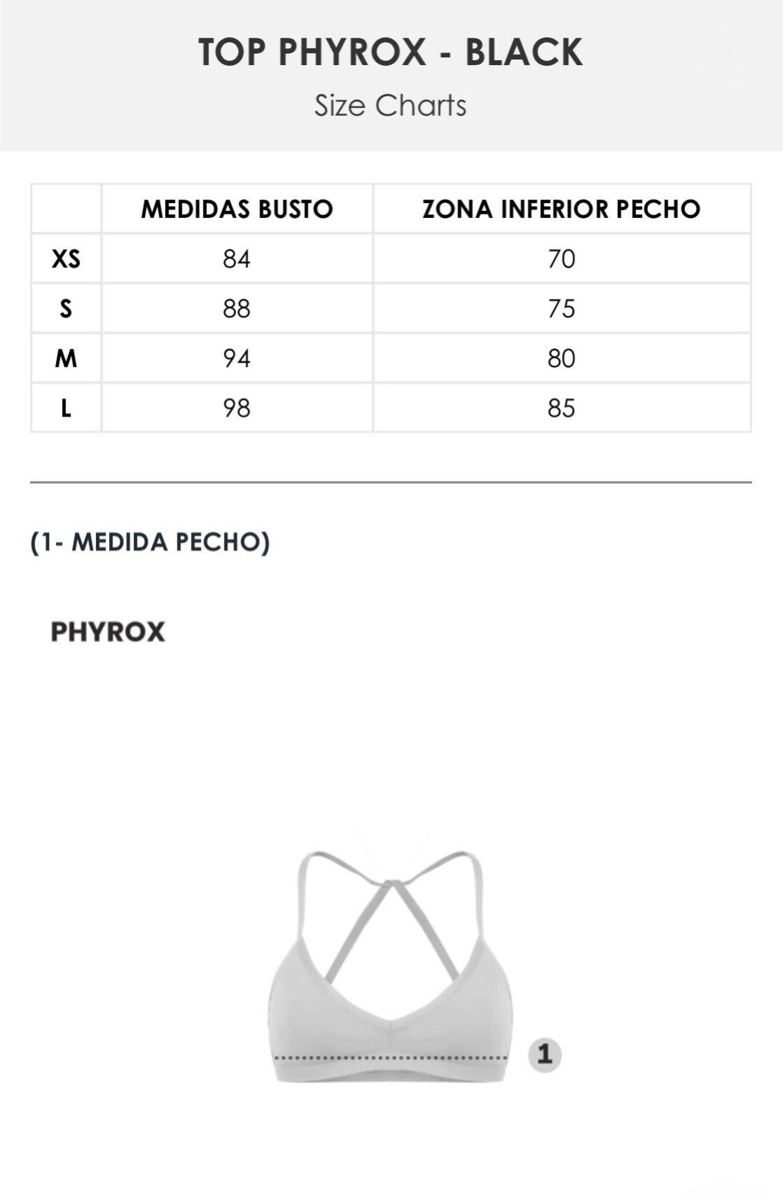 Top Phyrox black - Unbroken Fitness Shop