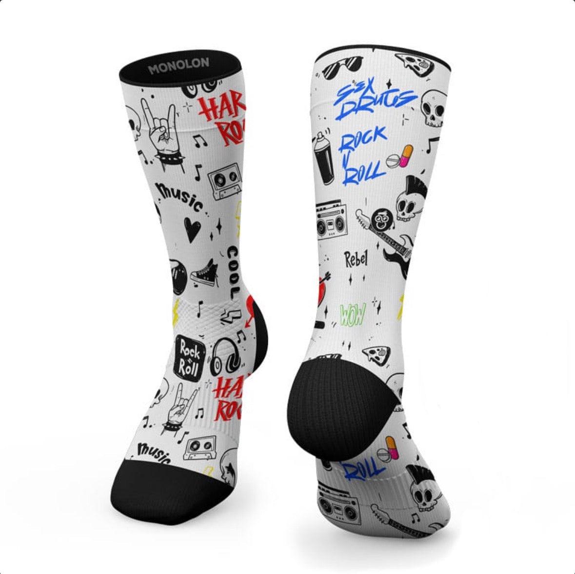 Sex, Drugs & Rock N Roll white - Unbroken Fitness Shop