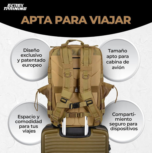 Elitex khaki V2 All In 45 L