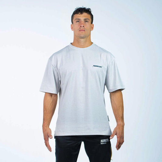 Training Dept. oversize light grey - Unbroken Fitness Shop
