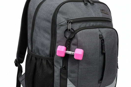 Llavero dumbbell 5 kg rosa