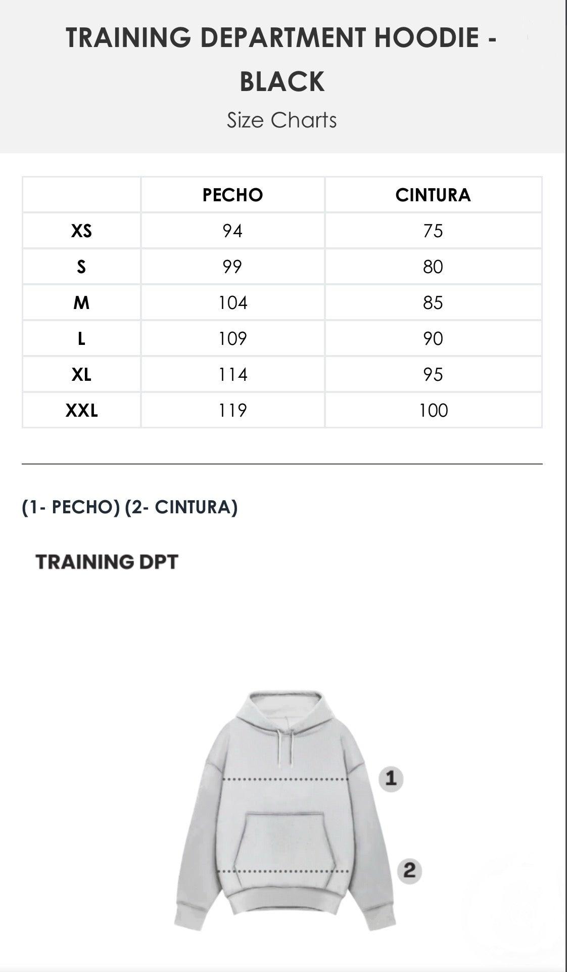 Sudadera Training Dept. black - Unbroken Fitness Shop
