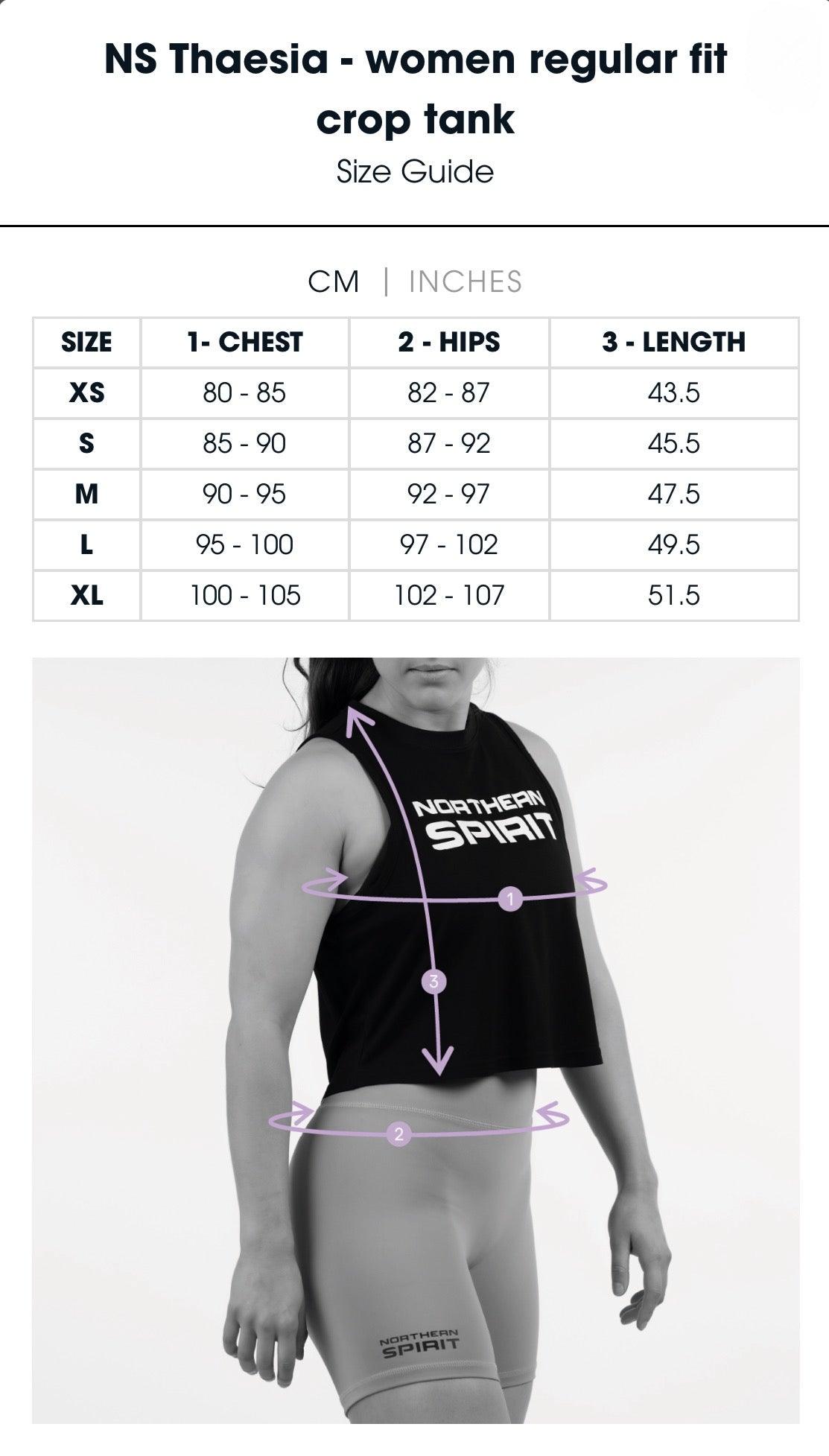 Thaesia CrossFit® Crop tank bloom - Unbroken Fitness Shop