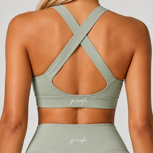 Iron Girafe sage green