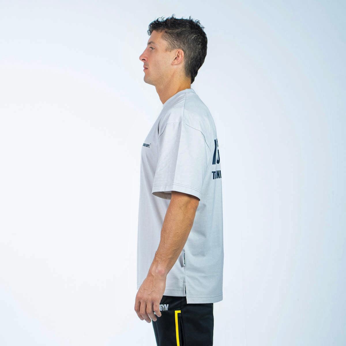 Training Dept. oversize light grey - Unbroken Fitness Shop