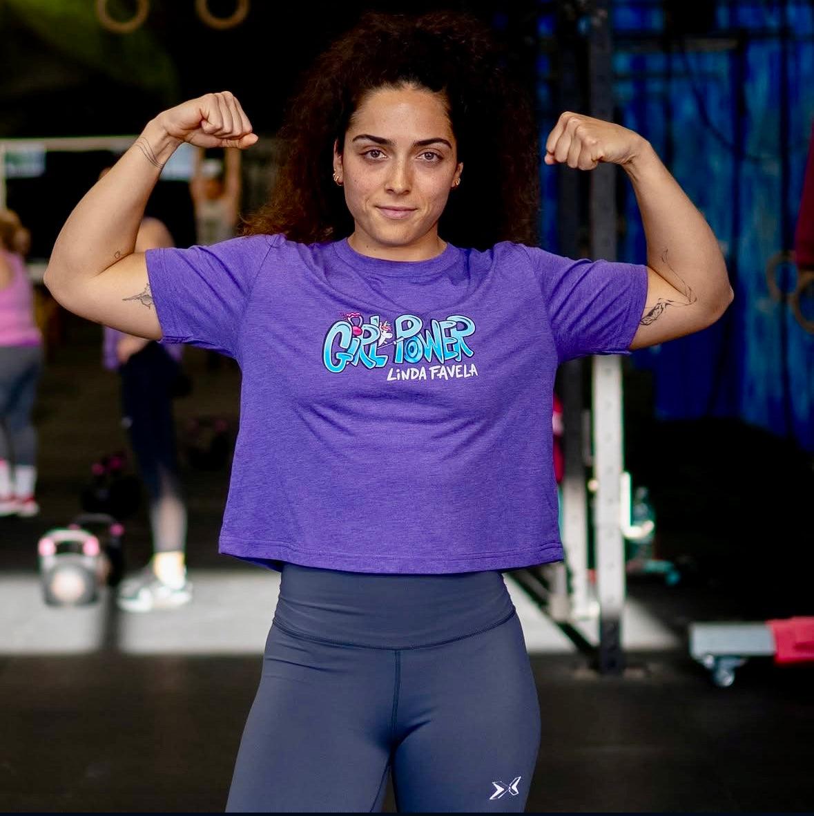 Girl Power crop top - Unbroken Fitness Shop