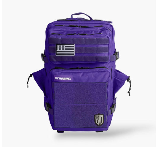 Panel velcro purple para mochilas - Unbroken Fitness Shop