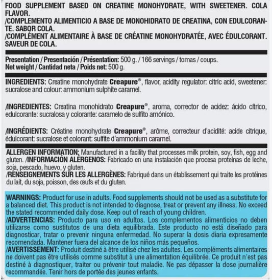 Creatina Life Pro Creapure 500 g | Pirulito