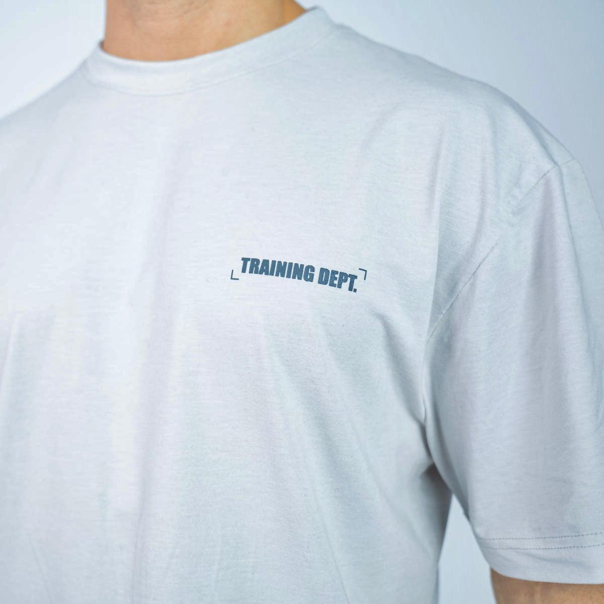 Training Dept. oversize light grey - Unbroken Fitness Shop