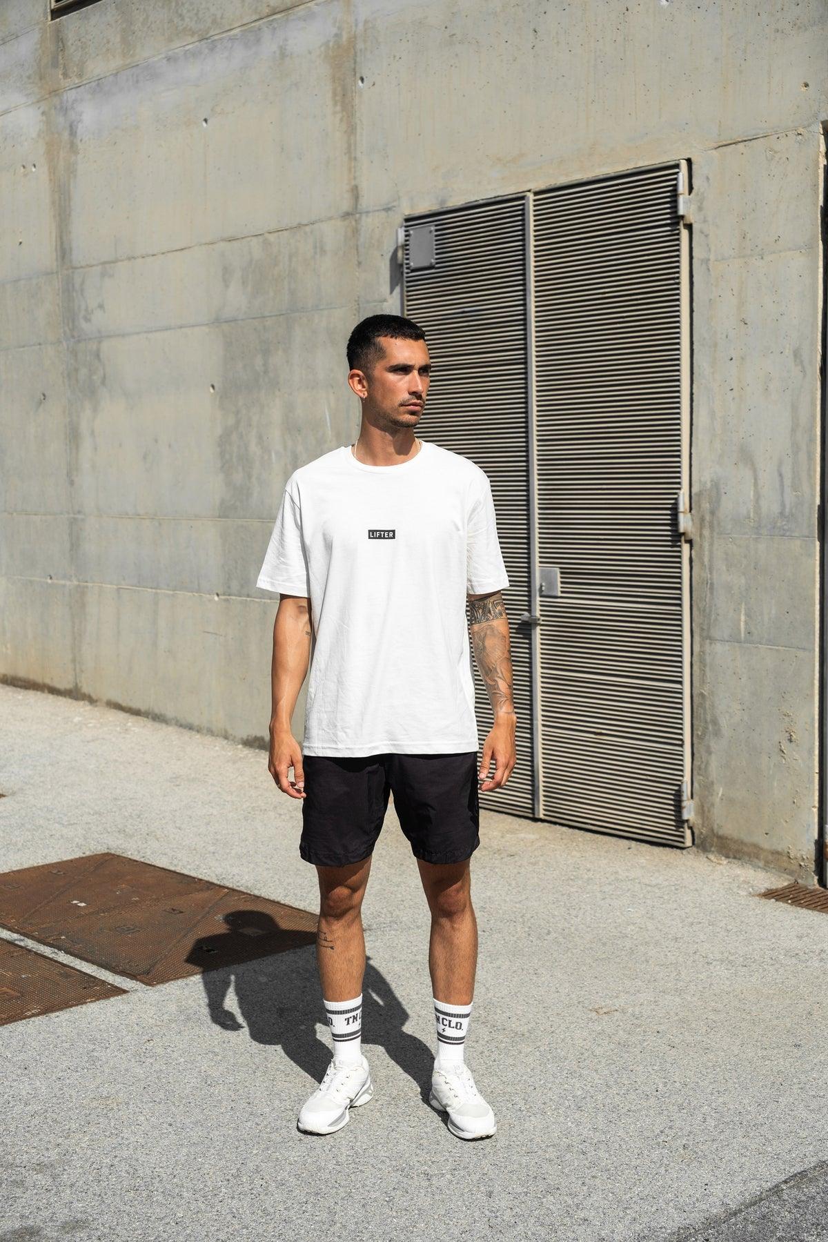 Lifter white oversize - Unbroken Fitness Shop
