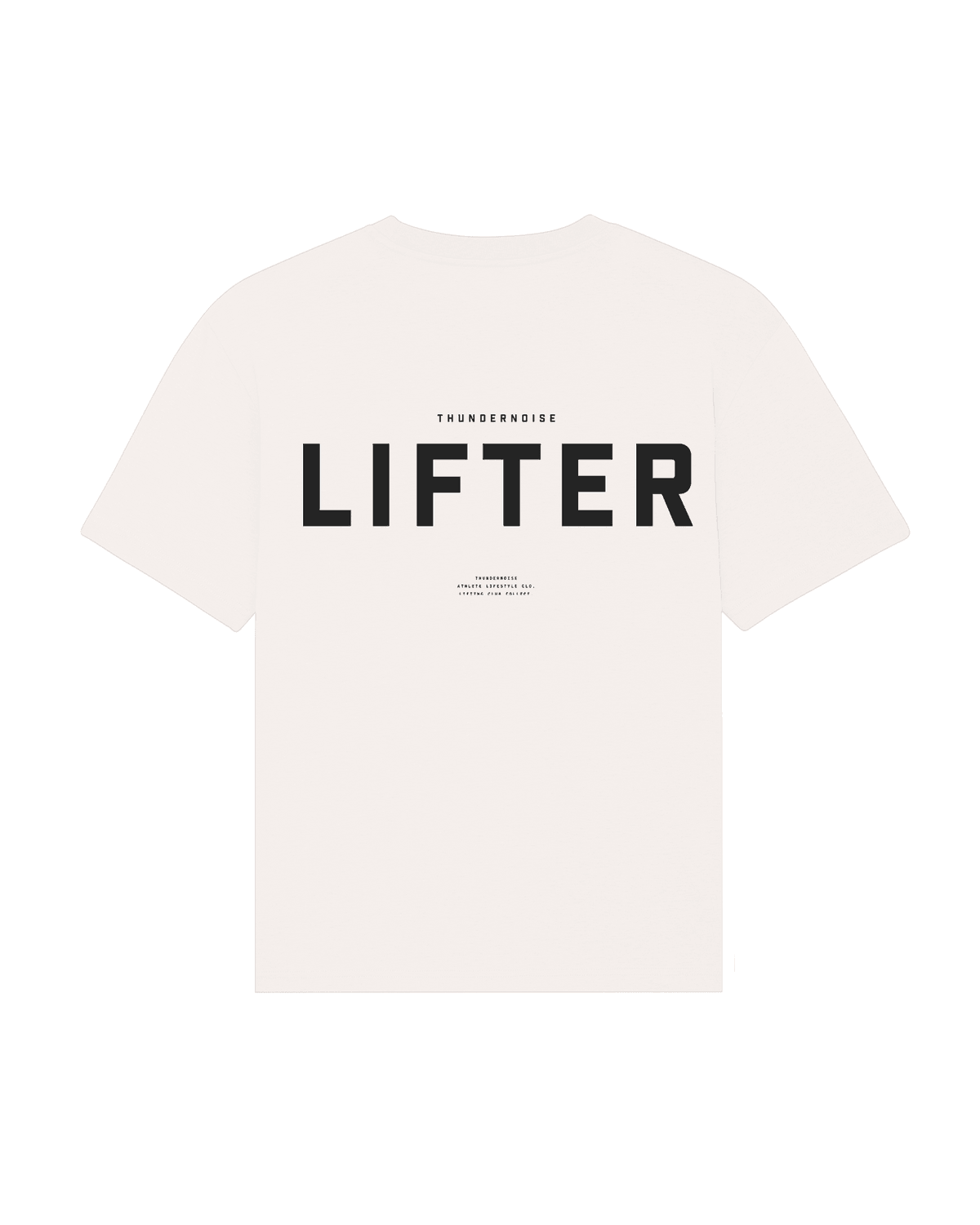 Lifter white oversize - Unbroken Fitness Shop