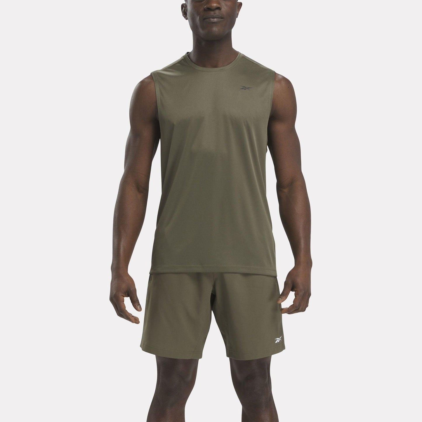 Training Sleeveless army - Unbroken Fitness Shop