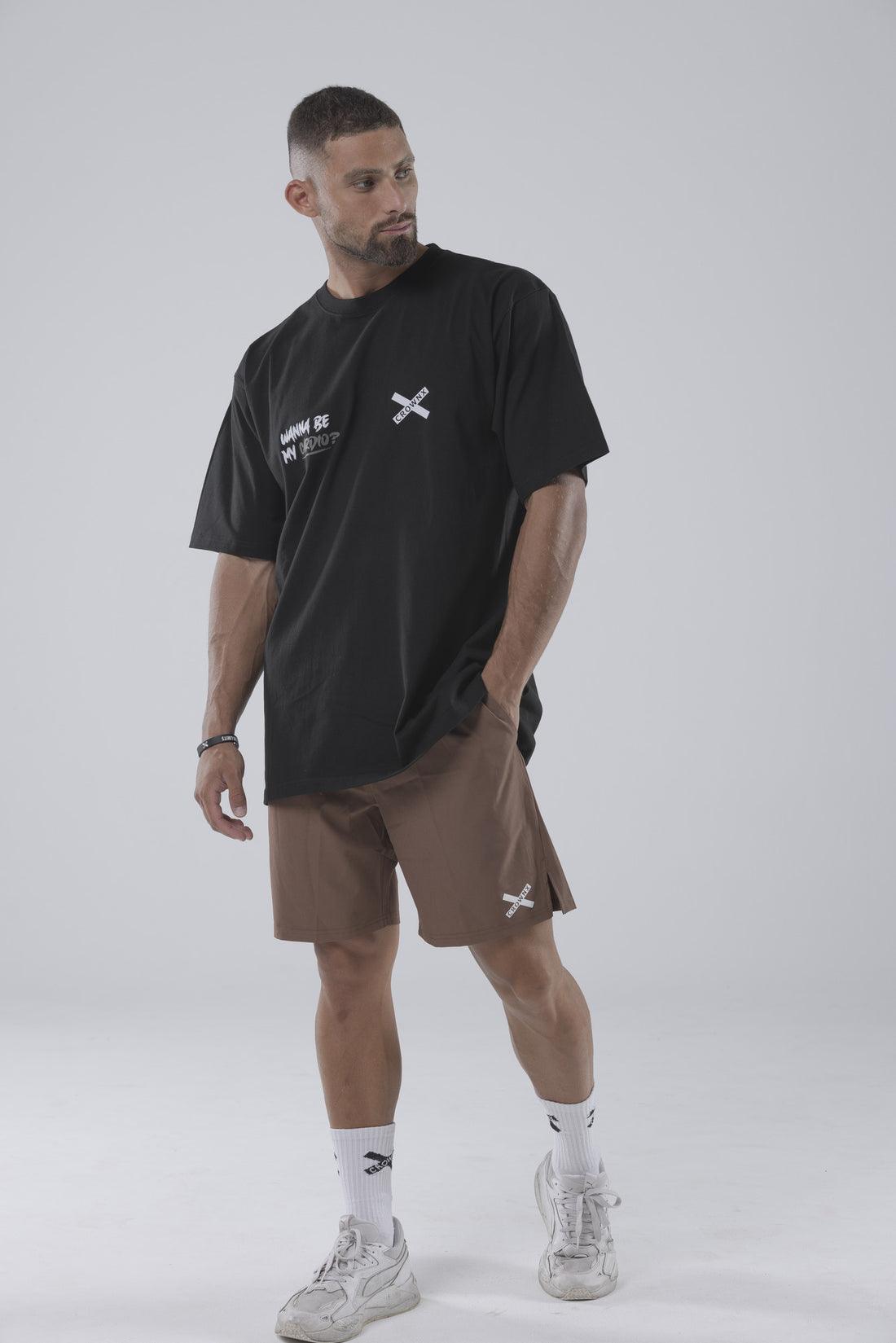 Crownx Athletic black oversize - Unbroken Fitness Shop