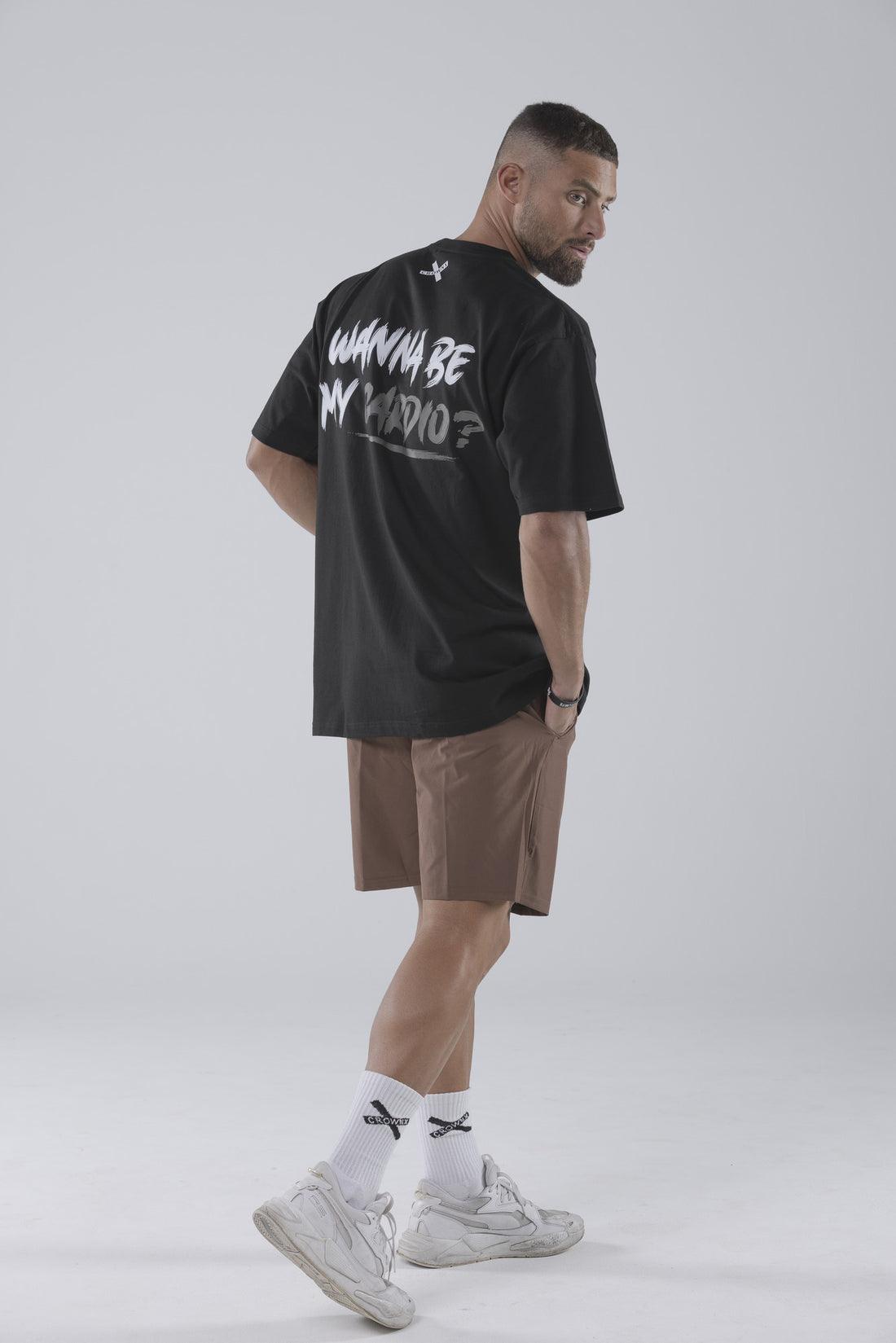 Crownx Athletic black oversize - Unbroken Fitness Shop