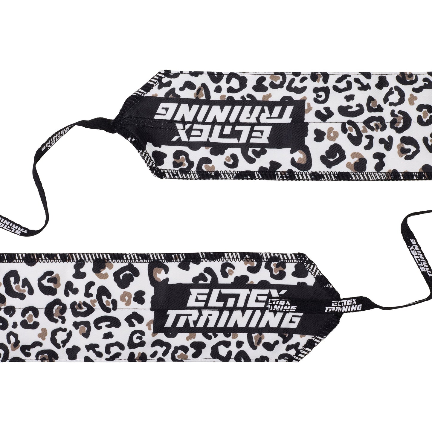 Muñequeras Leopardo blanco