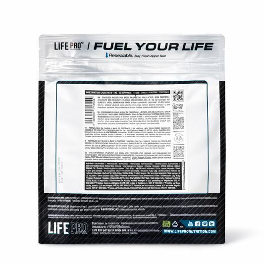 Life Pro WHEY Protein 1 kg | Chocolate com avelã