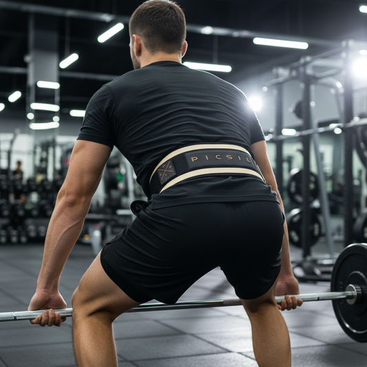 Cinto de Força Picsil 0,2 areia