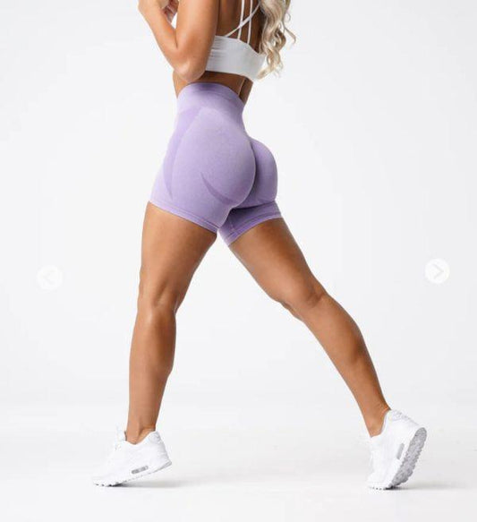 Shorts Push Up Girafe violeta - Unbroken Fitness Shop