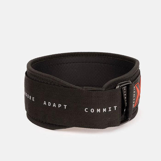 Cinturón Picsil Weightlifting rojo - Unbroken Fitness Shop