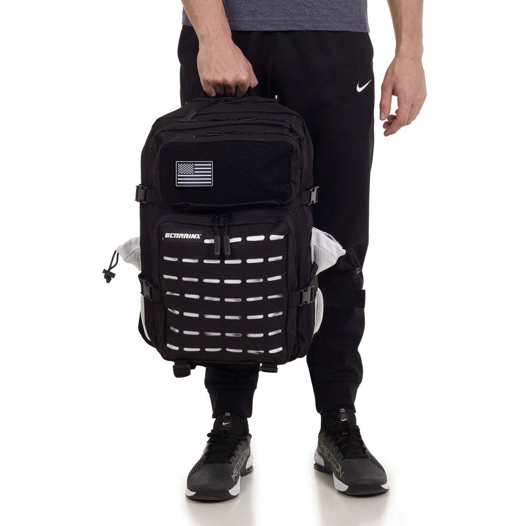 Elitex black white V2 All In 45 L - Unbroken Fitness Shop