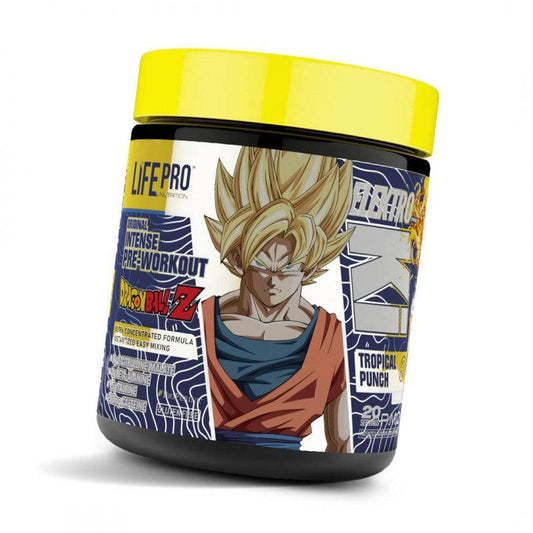 Life Pro Elektro preworkout Ki Dragon Ball Z 400 g | Tropical Punch - Unbroken Fitness Shop