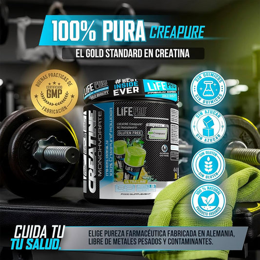Creatina Life Pro Creapure® 250 g | Ultralima