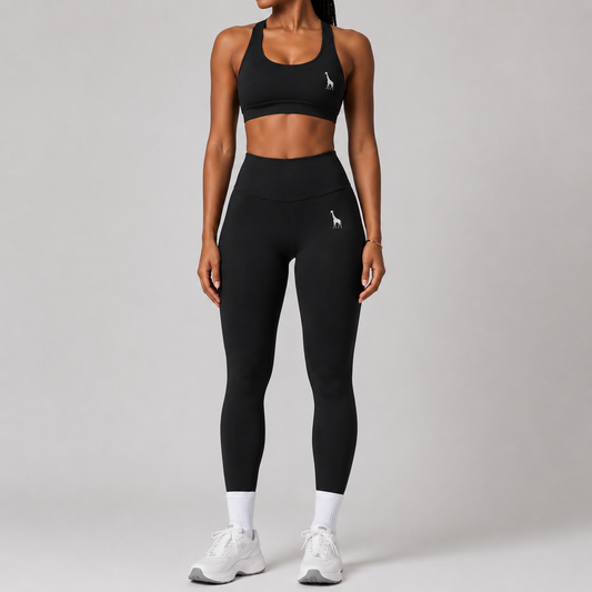 Leggings Iron Girafe negro