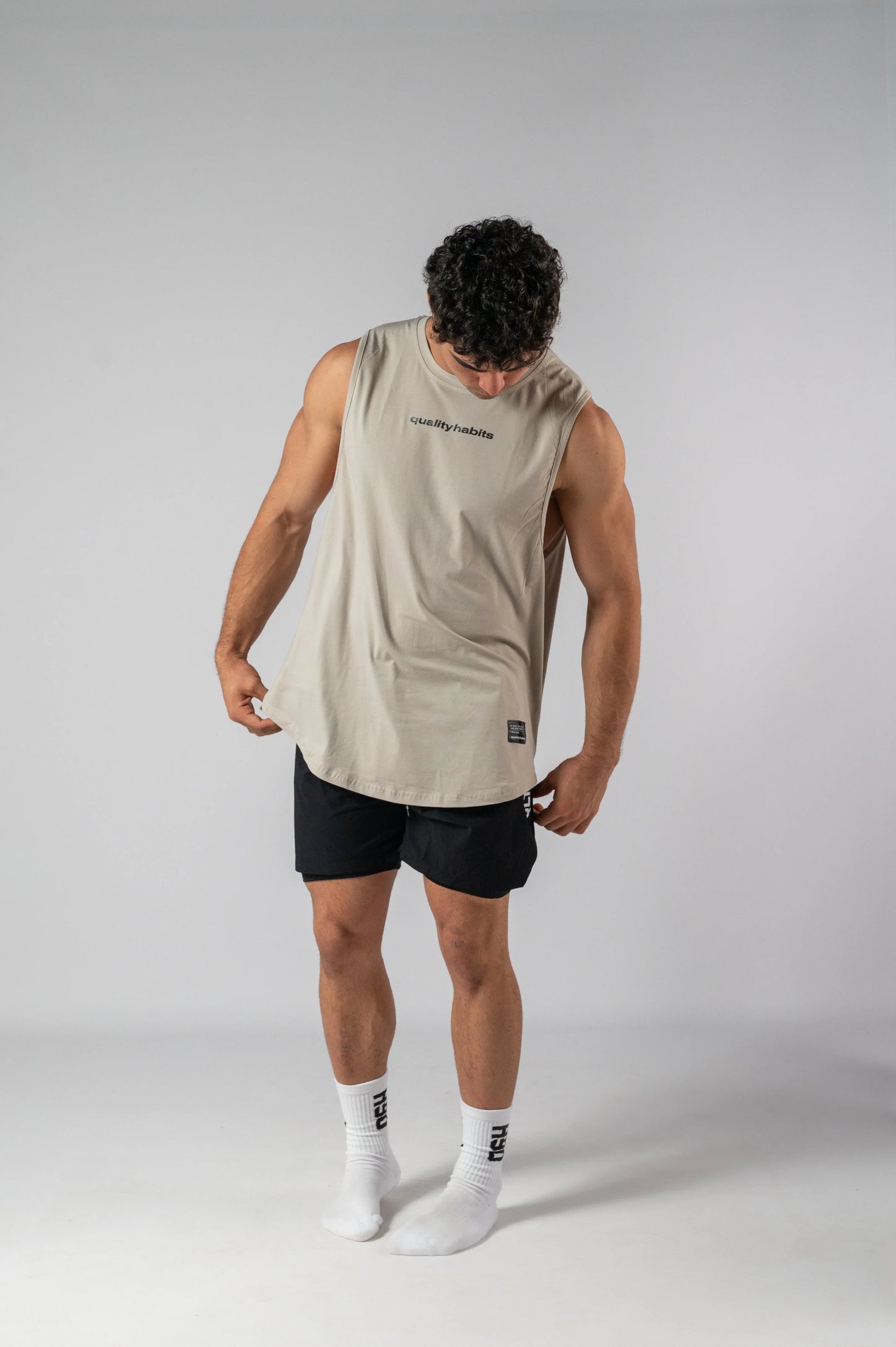 Quality Habits camisilla beige