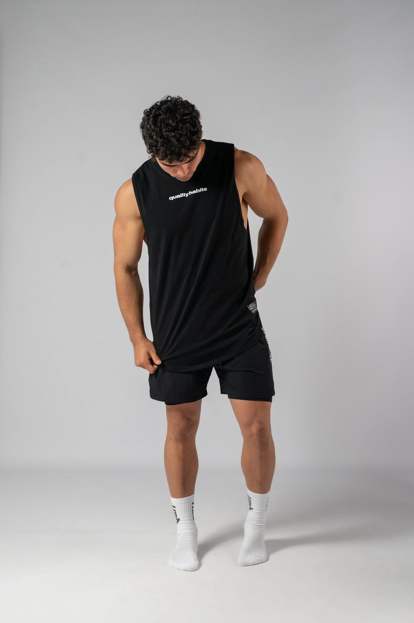 Quality Habits camisilla black