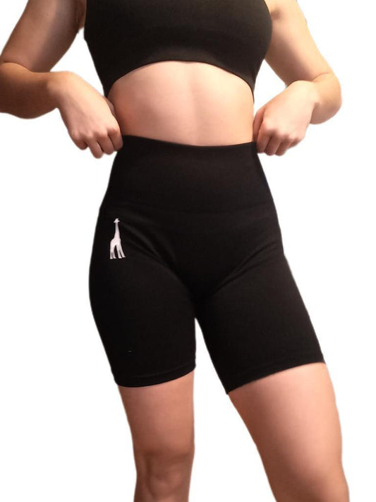 Shorts Push Up Girafe black - Unbroken Fitness Shop