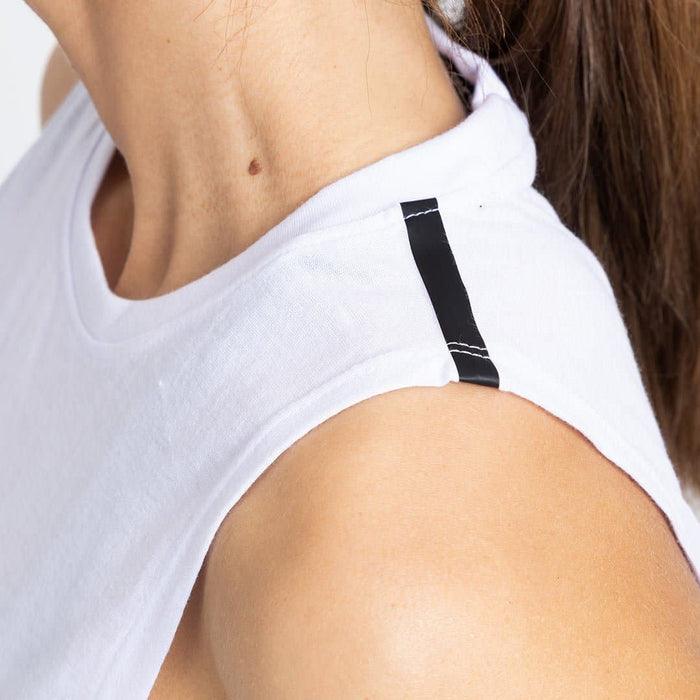 Camisilla Picsil blanca - Unbroken Fitness Shop
