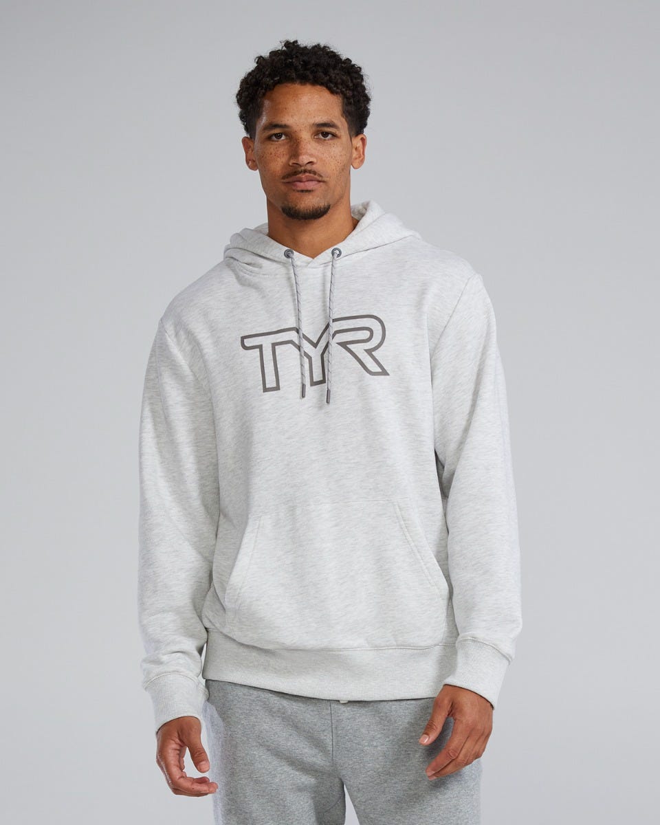 Sudadera TYR Ultrasoft Big Logo white