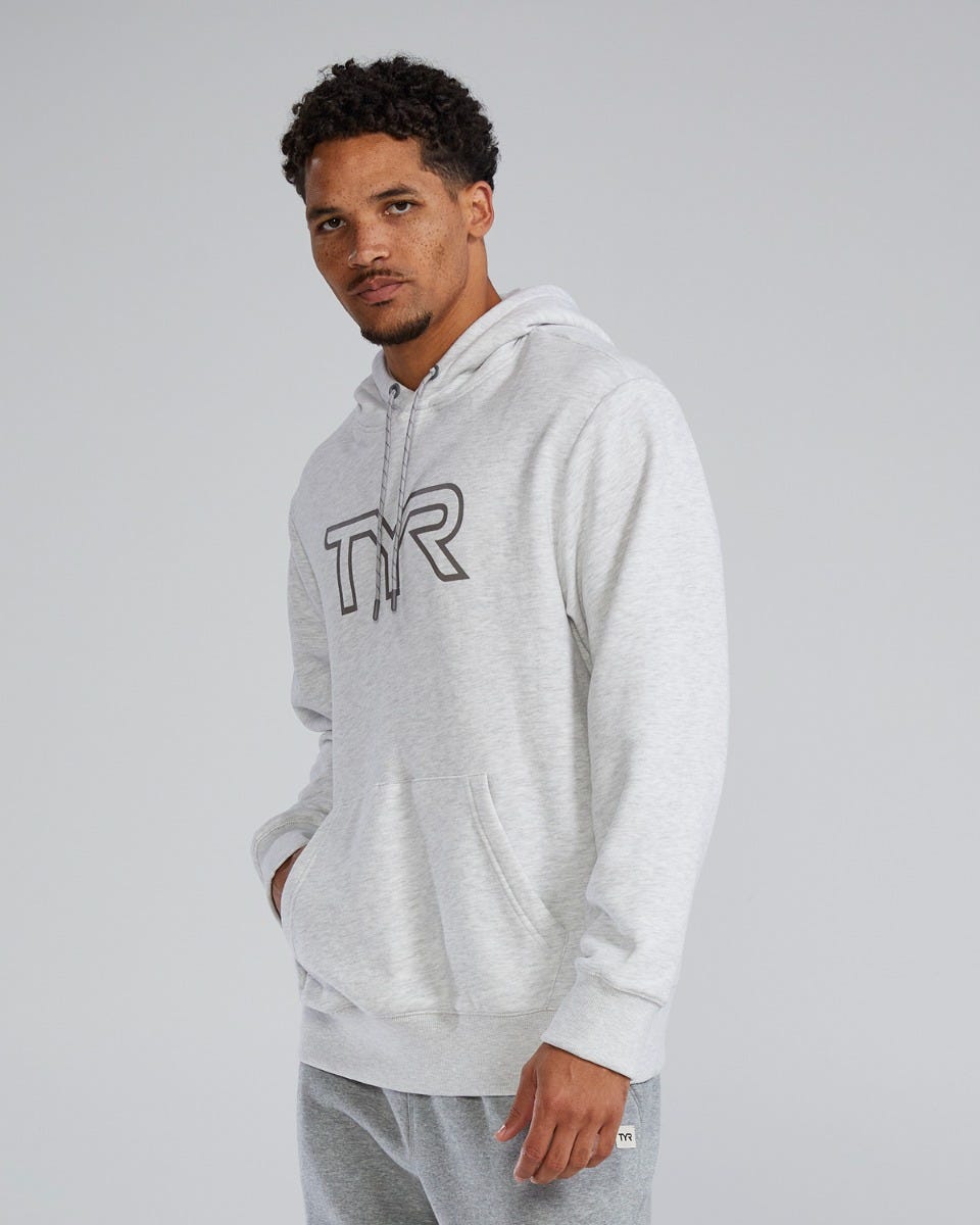 Sudadera TYR Ultrasoft Big Logo white