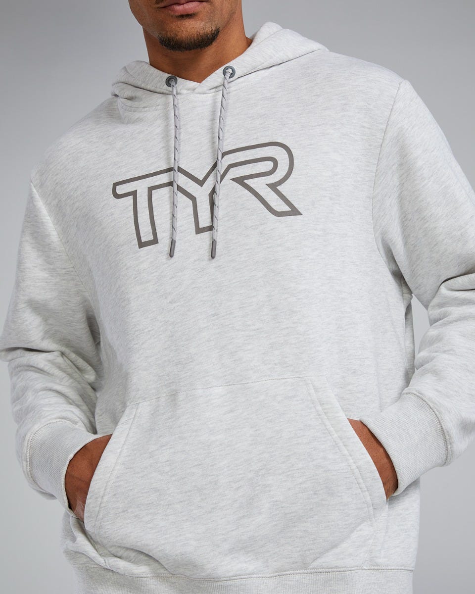 Sudadera TYR Ultrasoft Big Logo white