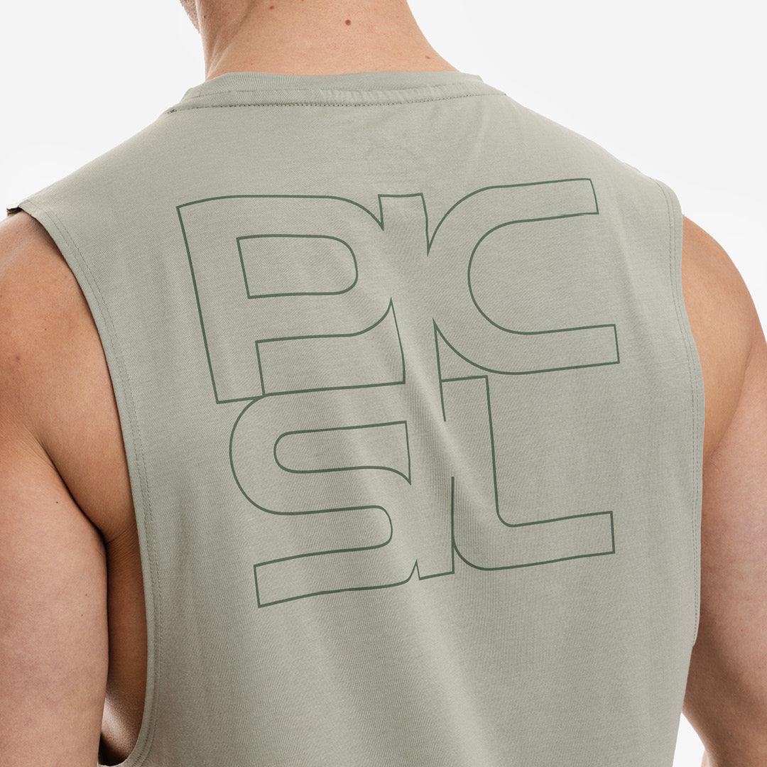 Picsil Tank 0.3 green army - Unbroken Fitness Shop