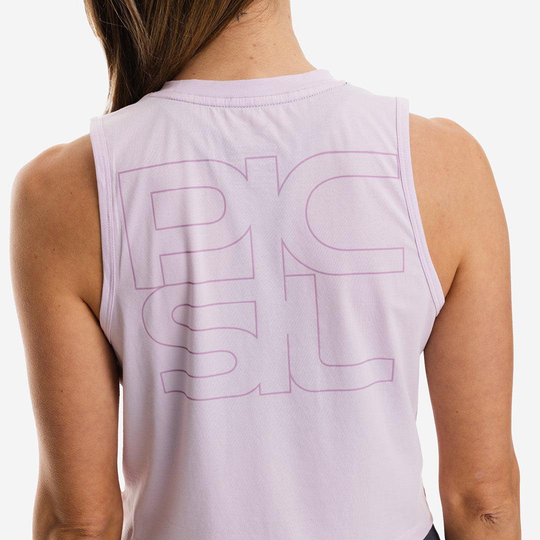 Crop Tank Picsil pink - Unbroken Fitness Shop