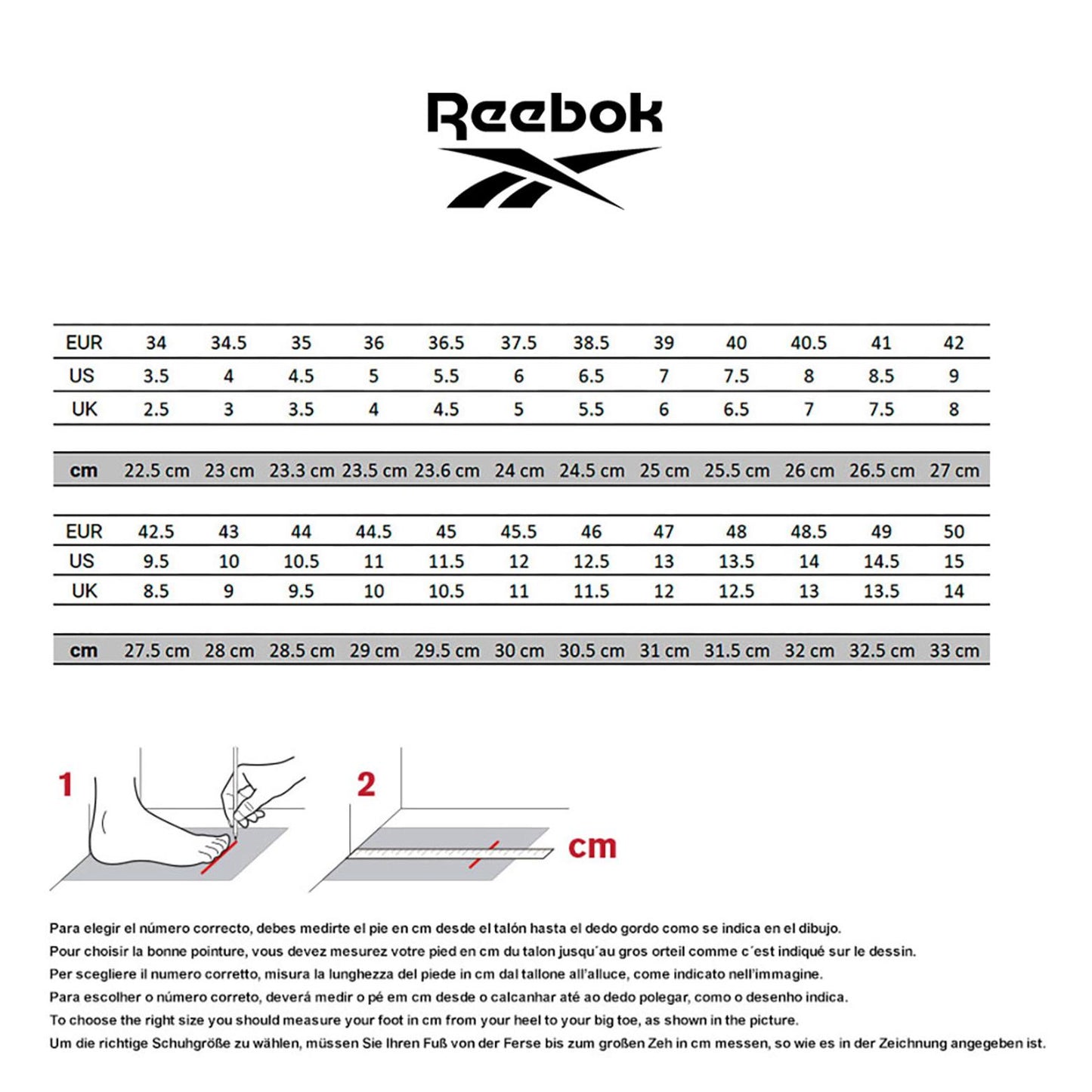 Reebok Nano X5 preto