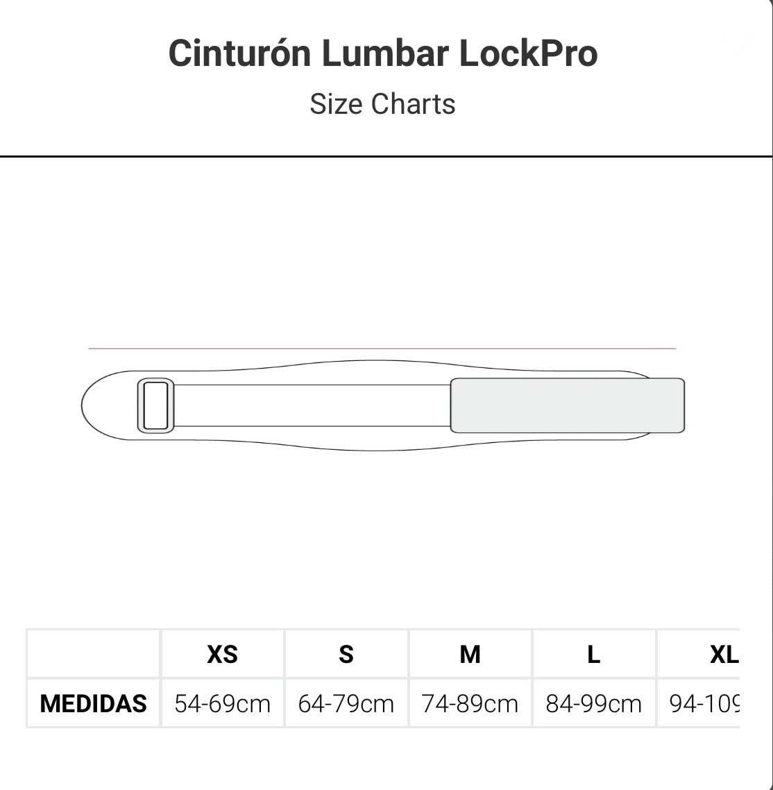 Cinturón Picsil LockPro navy