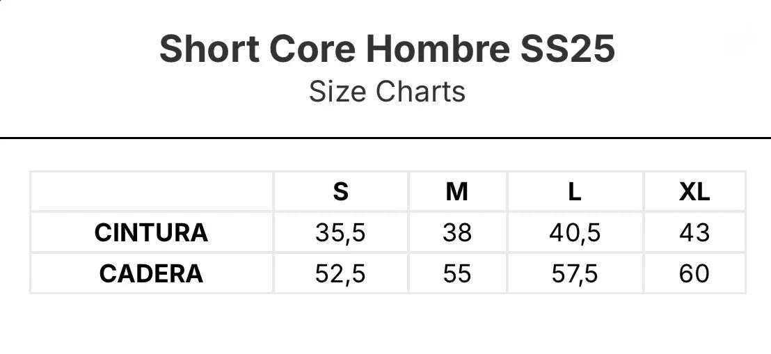 Picsil Core shorts SS25 cedar - Unbroken Fitness Shop