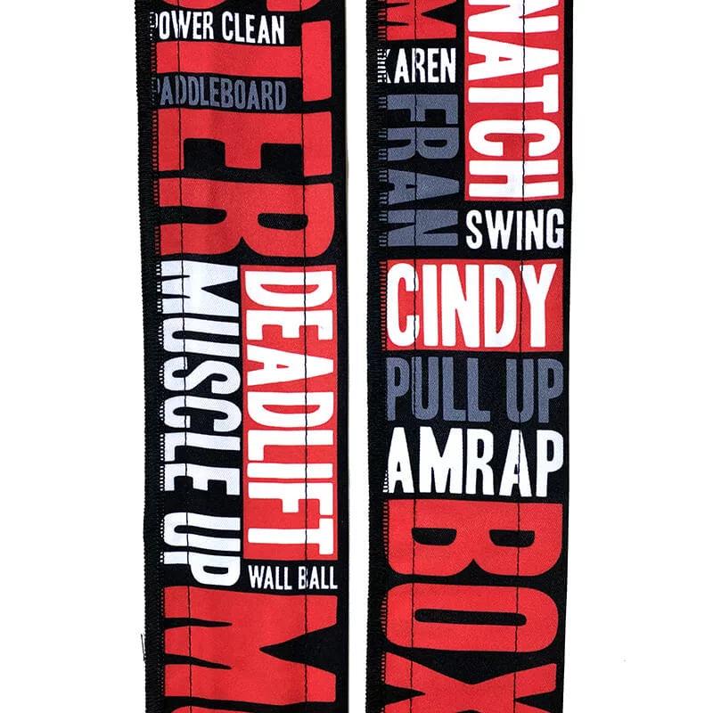 Muñequeras Box Words - Unbroken Fitness Shop