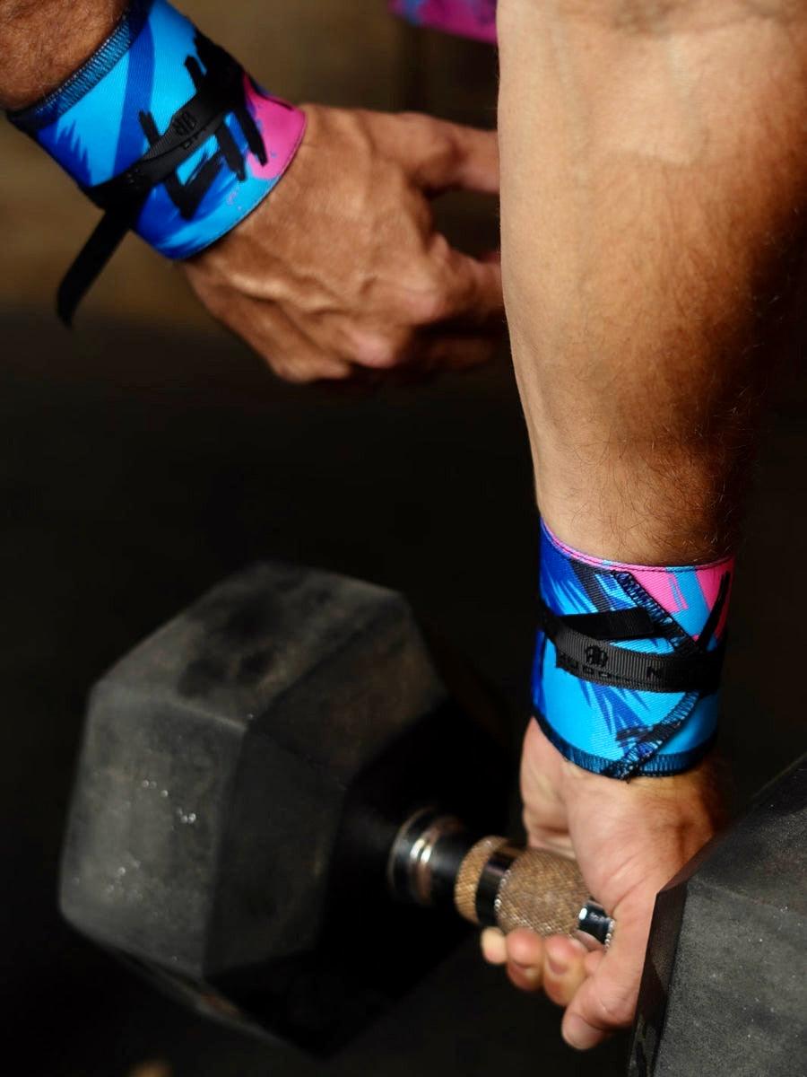 Muñequeras Purple Lift - Unbroken Fitness Shop