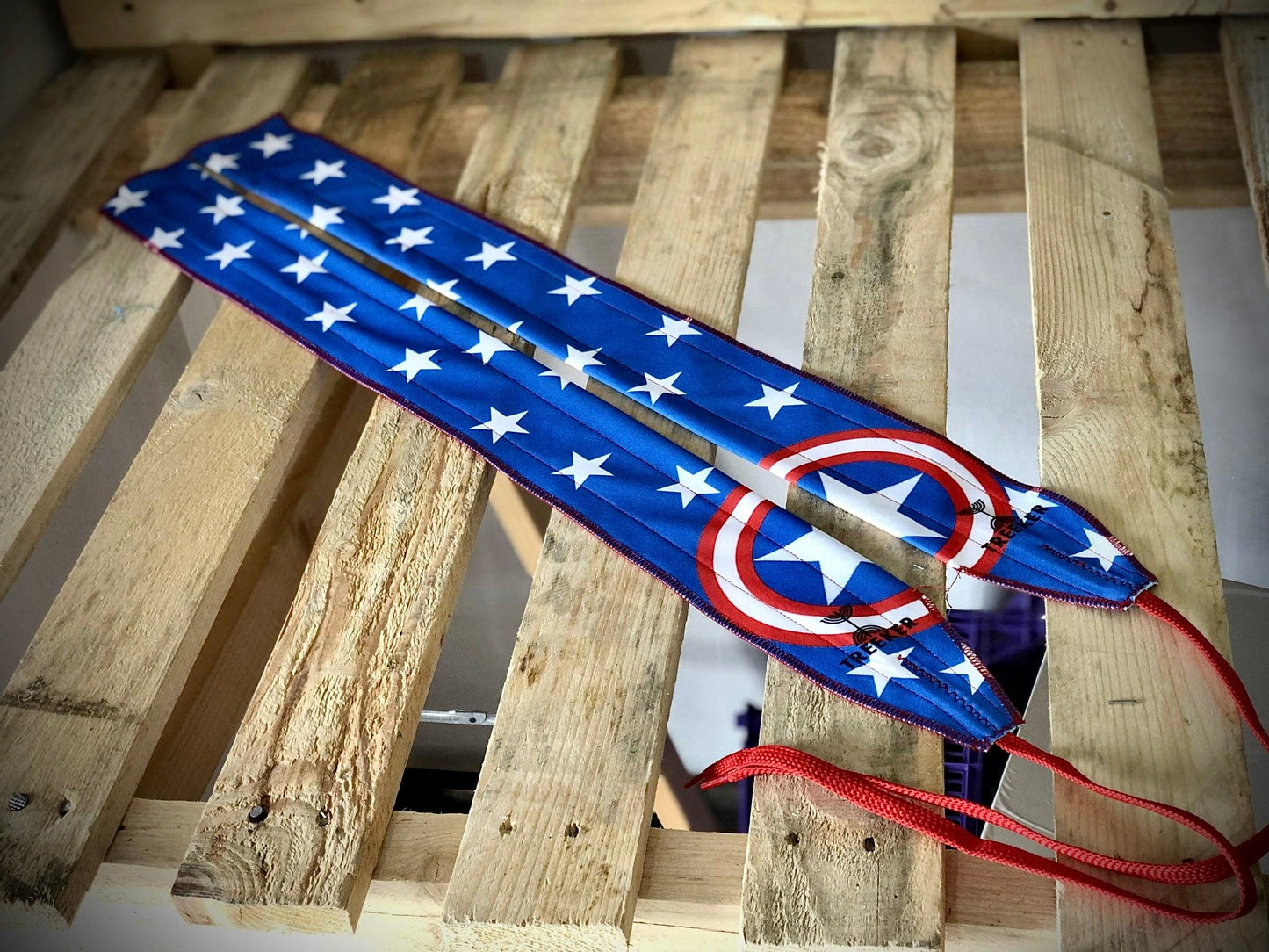 Muñequeras Capitán América - Unbroken Fitness Shop