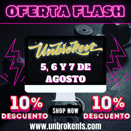 Oferta Flash 10 % descuento
