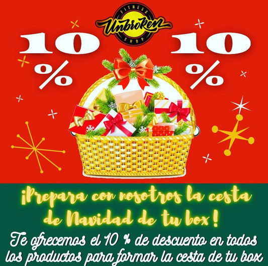 Arma tu cesta de Navidad con descuento