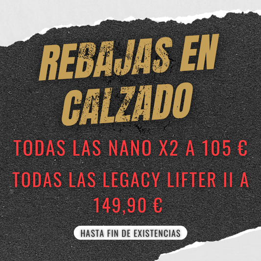 Rebajas en todo el calzado