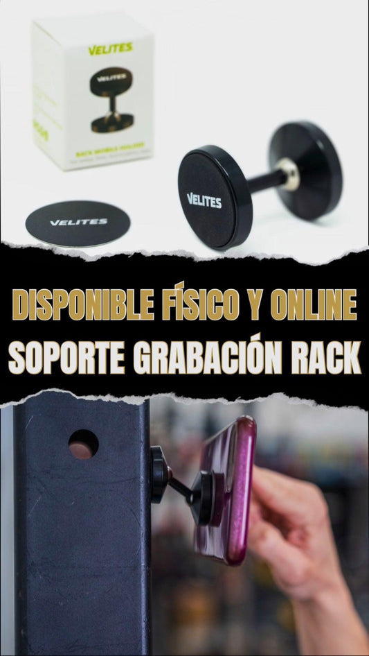 Soporte magnético rack | Graba tus sesiones cómodamente - Unbroken Fitness Shop